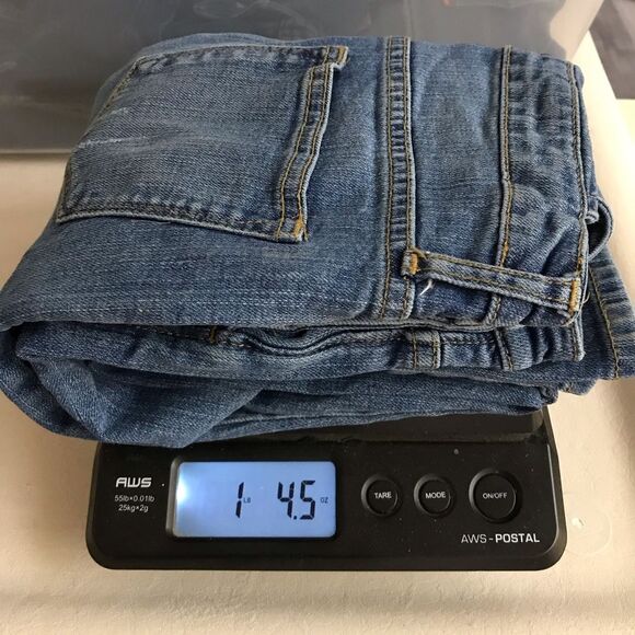 Gap Kids Factory Girls Denim Jeansn Overalls Size  14 - Picture 14 of 16